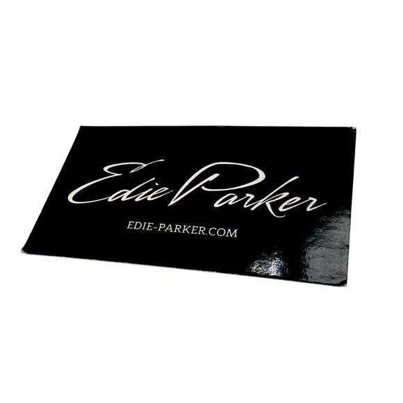 Edie Parker Navy Multi Small Trunk Vintage Stripe Acrylic Clutch - Picture 16 of 16